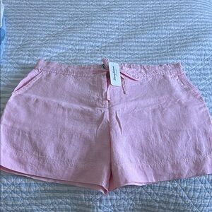 Tommy Bahama Pink Linen Women's Bermudas